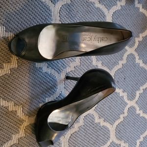 Cathy Jean 5in. peek-a-boo toe heels